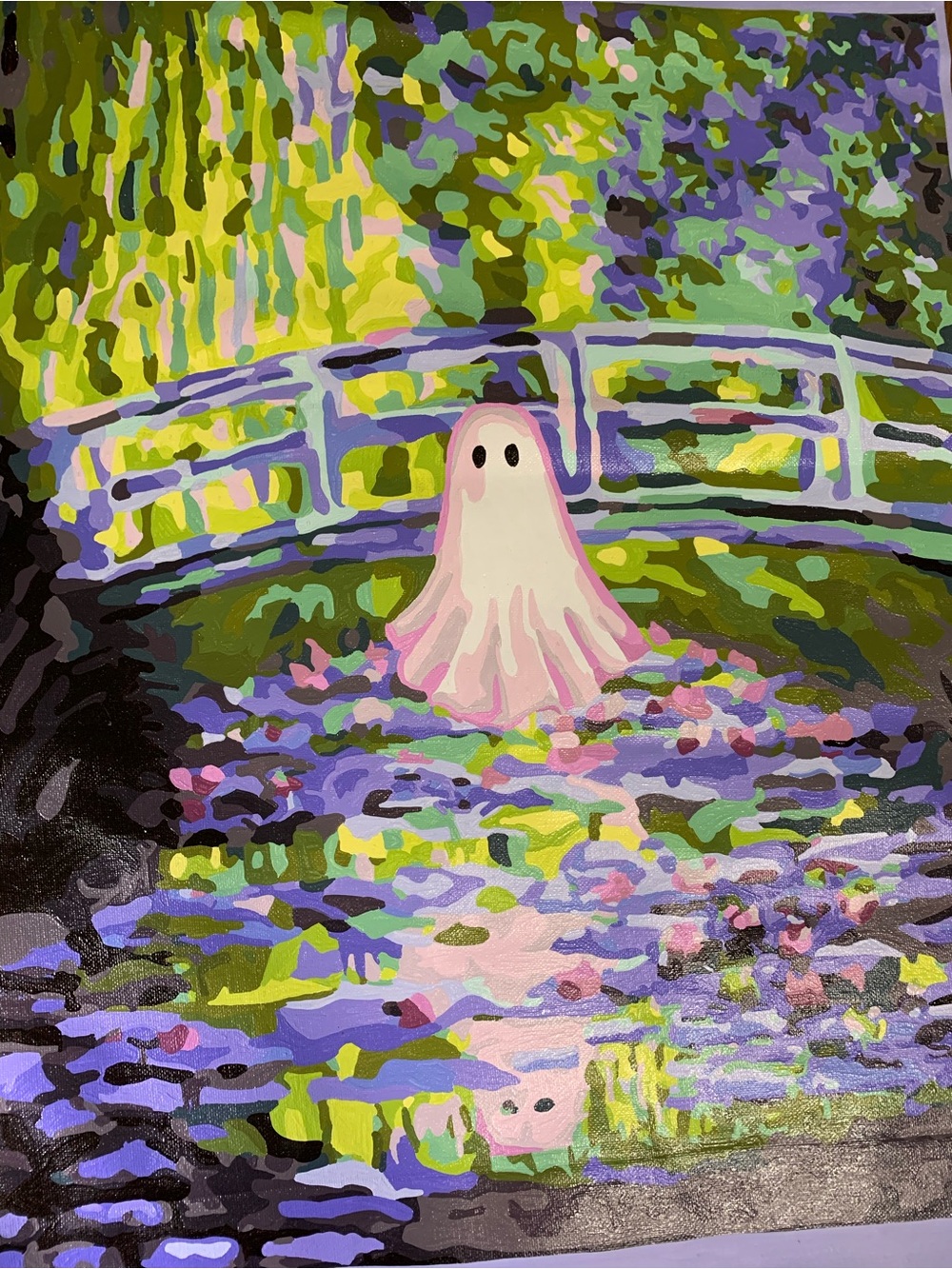 Finished paint by number